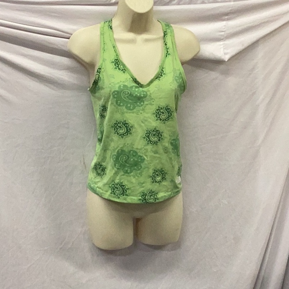 The North Face Green Tank Top.